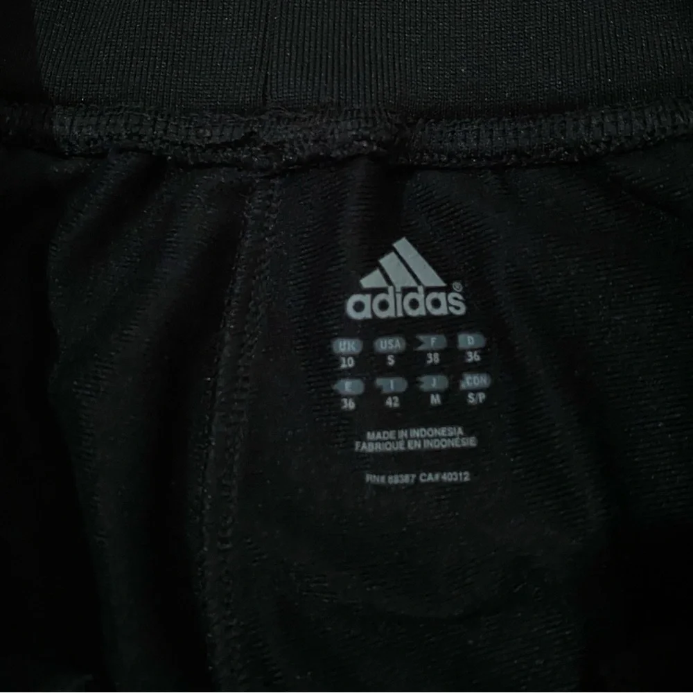 Adidas Men’s Black & White Athletic Sweatpants